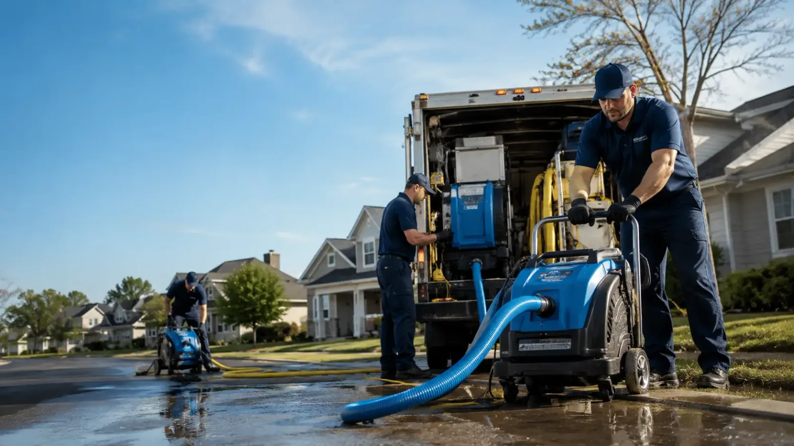 Flood Damage Cleanup in James Creek, PA